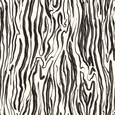 Mürekkep çizgili, soyut, pürüzsüz desen. Tasarım, baskı, kumaş veya arkaplan için elle boyanmış çizimler