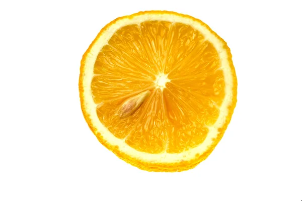 Лимон изолирован на белом фоне — стоковое фото