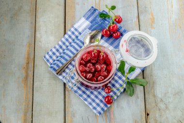 kavanoz Vişne Reçeli ve kiraz gelmedi
