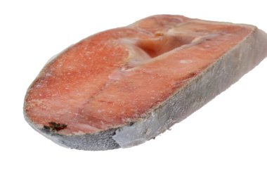 dondurulmuş somon biftek