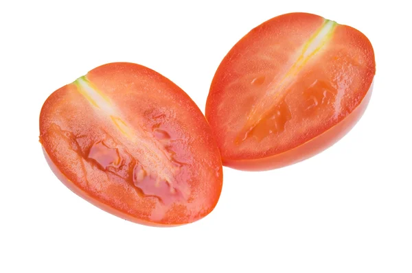 Tomate isoliert auf weiß — Stockfoto