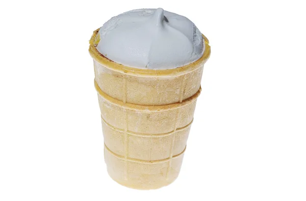 Kukorica fagylalt elszigetelt fehér background, — Stock Fotó
