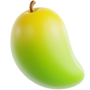 Yeşil ve Sarı Mangolu 3B Renklendirici