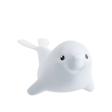 Beyaz Karikatür Bebek Mührü