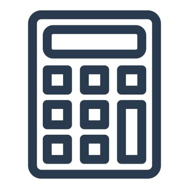 Hesaplayıcı finans muhasebe bütçesi aracı simgesi