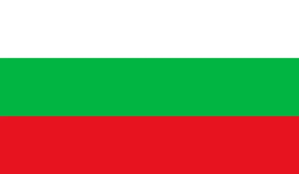 Флаг Болгарии, официальная пропорция правильно. Флаг Болгарии . — стоковый вектор