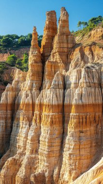 İsrail Vadisi 'nin güzel çöl manzarası.