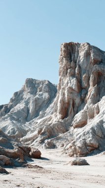 Çölün güzel manzarası