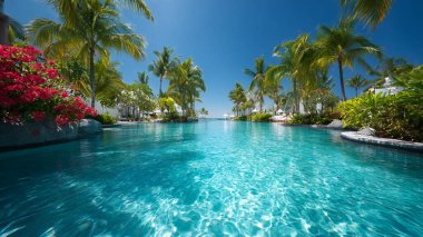 Güzel lüks otel Havuzu