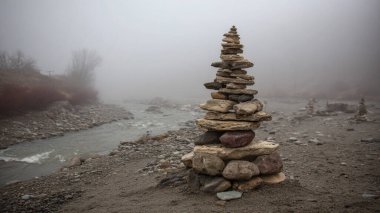 güzel dağ manzarası, doğa arka planı