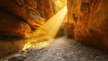 Kanyonun güzel manzarası