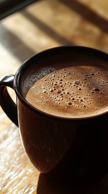 sıcak çikolata tarçın ile