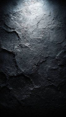 Beton desenli grunge koyu arkaplan.