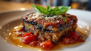 Lezzetli Asya yemeklerinin yakın görüntüsü