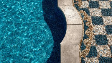 Lüks otel yüzme havuzu, yüzme havuzu