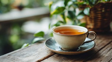 bitkisel çay bardağı