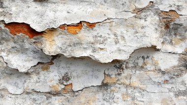 çatlaklar ile beton duvar