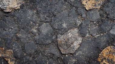 bir taş yüzeyin siyah ve beyaz dokusu