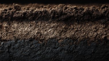 soil soil background. top view. soil texture.