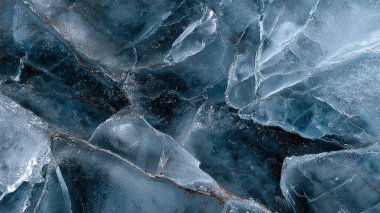 blue ice texture. ice background
