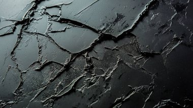 black paint background texture. black wall surface texture.
