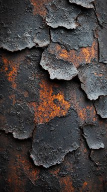 Paslı metal arkaplan dokusu