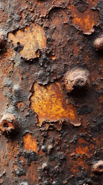 Paslı demir doku arka plan