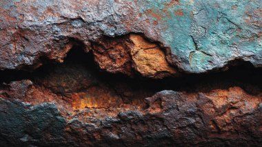 Paslı metal doku arkaplanı