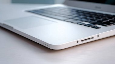 Laptop klavye görünümü kapatın