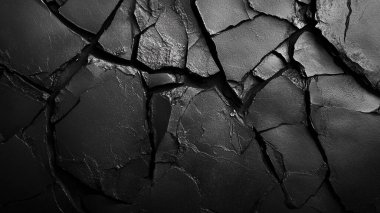 siyah çatlak duvar arkaplanı