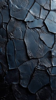 black cracked asphalt texture background.