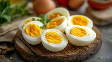 taze yumurta bir kase