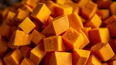 Taze balkabağını kapat.