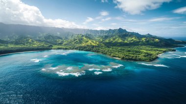 Güzel tropikal plaj. Seyahat kavramı