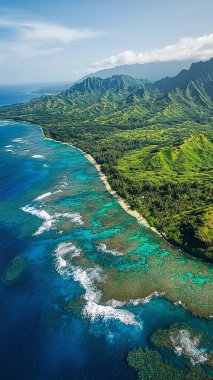 Güzel deniz manzarası