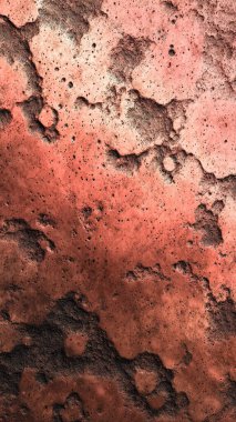 Kırmızı paslı demir amaç