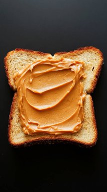 Fıstık ezmeli ve fıstıklı sandviç..