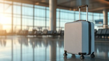 Havaalanı bagajlı bavul