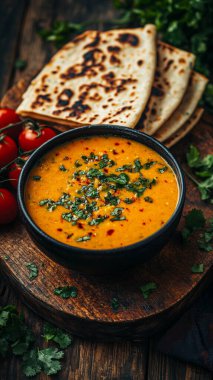 Ekmekli domates çorbası.