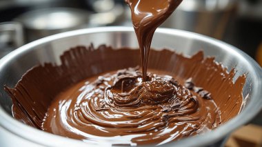 Çikolatalı ve çikolatalı.