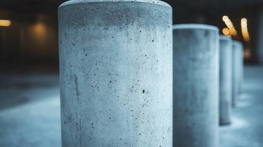 Metal çubuklarla soyut arkaplan