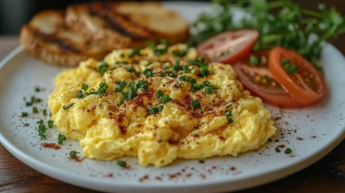 Masada nefis bir kahvaltı.