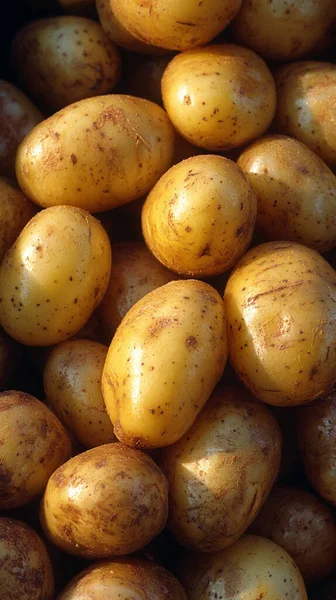 Kutudaki patatesler. Patates.
