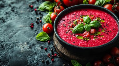 Sağlıklı vejetaryen içeceği.