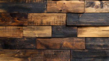 Koyu kahverengi ahşap arka plan. Koyu ahşap doku. en üstteki görünüm.