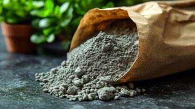 Tabak ve pudra içeren kompozisyon