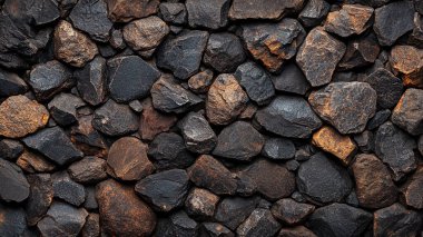 Koyu siyah taş doku arkaplanı