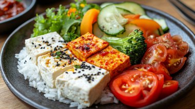 Asya yemeği ve sebzeleri