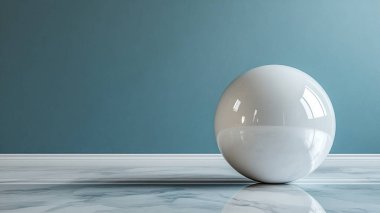 Modern parlak tasarım. 3d illüstrasyon