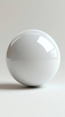 Beyaz arkaplanda boş beyaz yumurta.